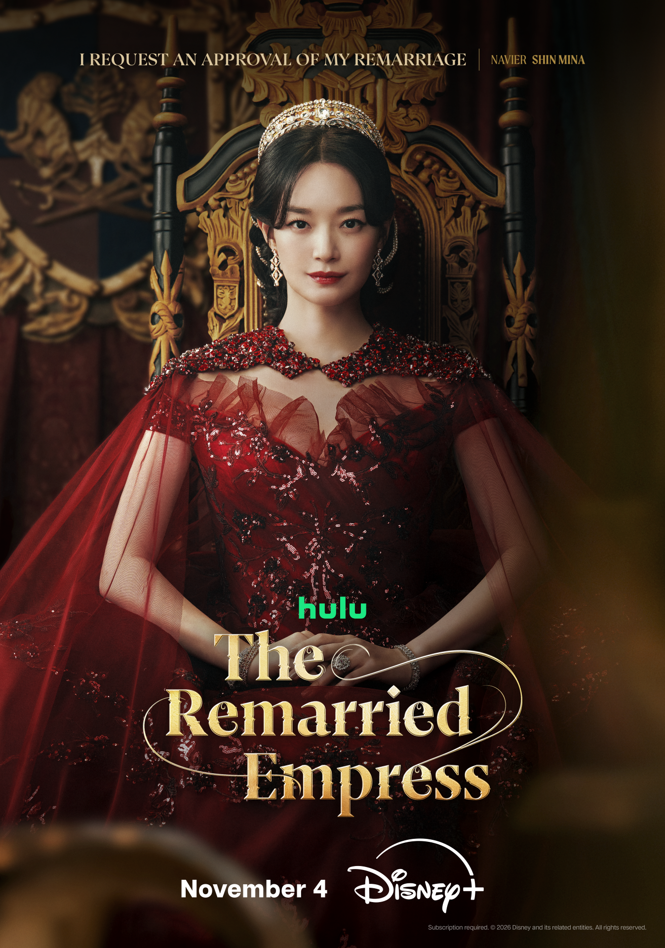 Why We're Excited for The Remarried Empress on Disney+ 1 The Remarried Empress Shin Min-ah poster