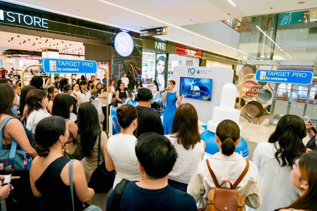 LOOK: This Japanese Brand Has Been One of Watsons’ Best-Kept Secrets for 10 Years 3 1 The press launch for the 10th anniversary of Target Pro by Watsons was celebrated last September 11 in SM Makati celebrating Japanese precision and dermatology targeted solutions