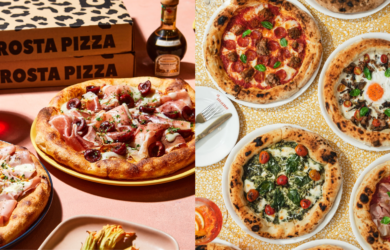 Crosta Pizzeria, a mano