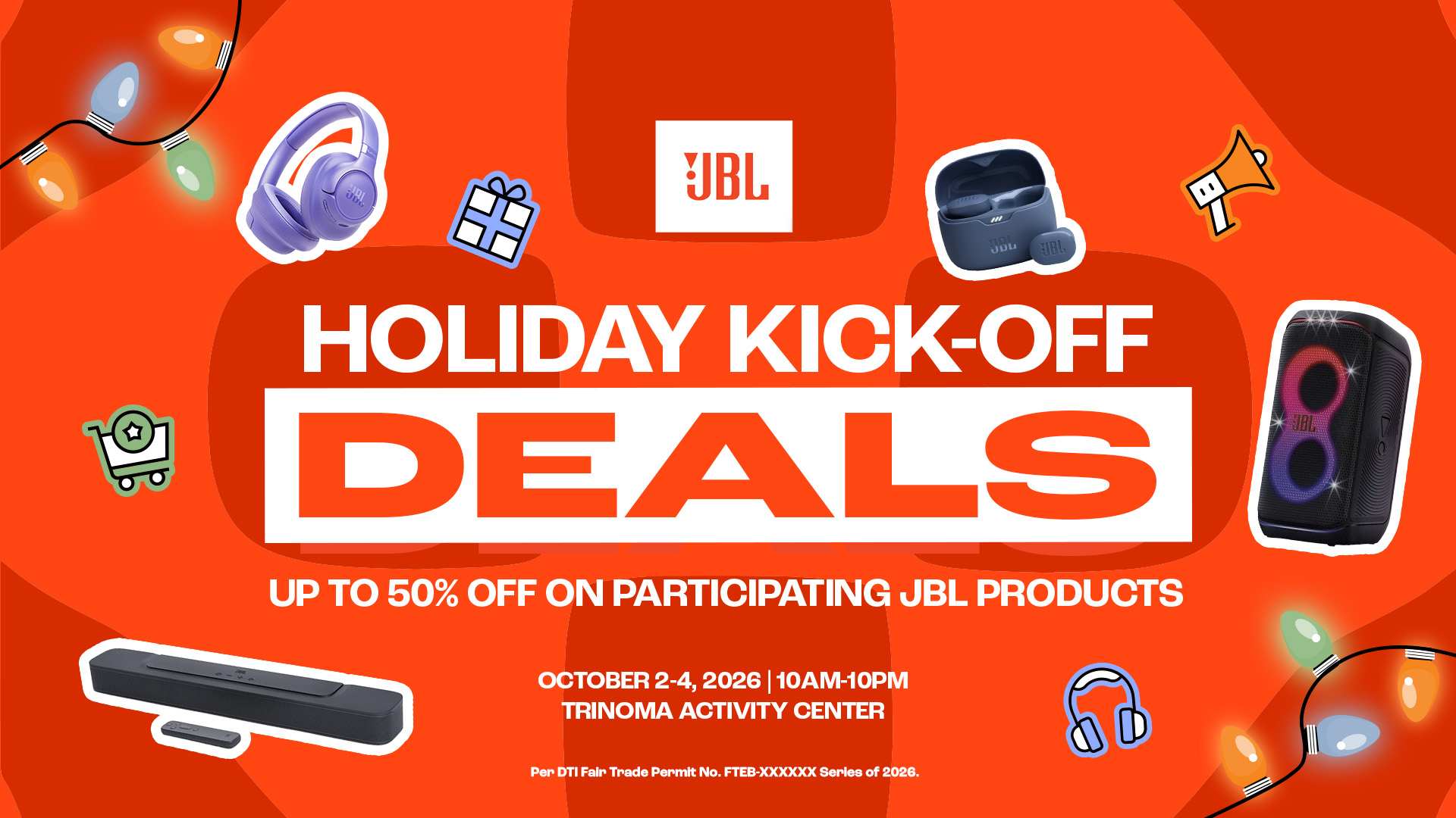 Paskong Pinoy Starts Early: JBL Kicks-Off the Season With Big Deals 2 JBL CLEARANCE SALE 2026 revised 1