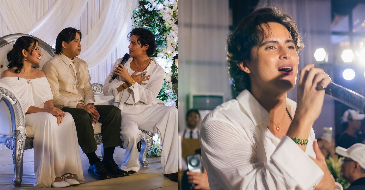 LOOK: James Reid Surprises Newlyweds in Cavite With a Special Serenade 2 James Reid Dariz Emman surprise wedding serenade 2