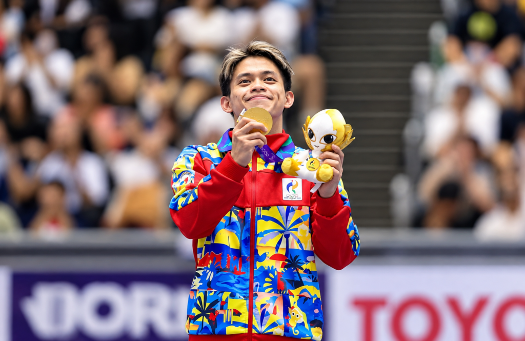 Carlos Yulo Asian Games Gold