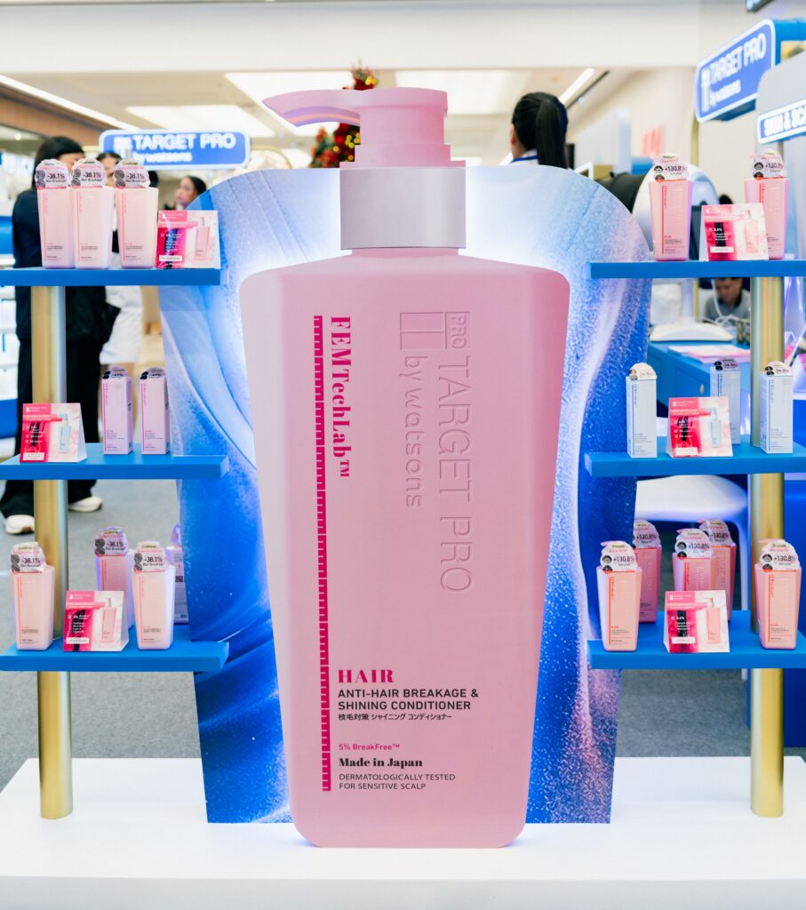 1 Last September 11 the 10th anniversary of Target Pro by Watsons was celebrated in SM Makati which also commemorated the launch of their new scalp care line FEMTECH Lab