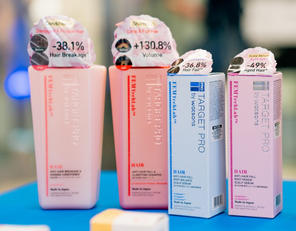 3 FEMTECH Lab brings the same approach Target Pro by Watsons with its new hair care line that now puts priority on the scalp