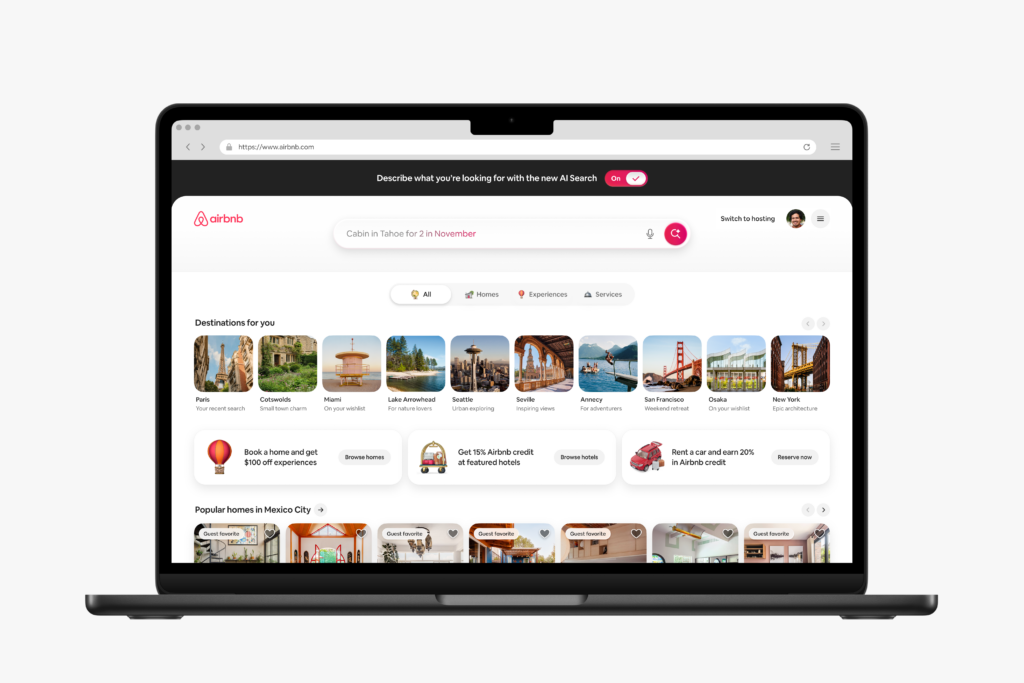 Airbnb Is Now Social: New Social Features Make It Easier to Book Homes and Experiences 1 Airbnb