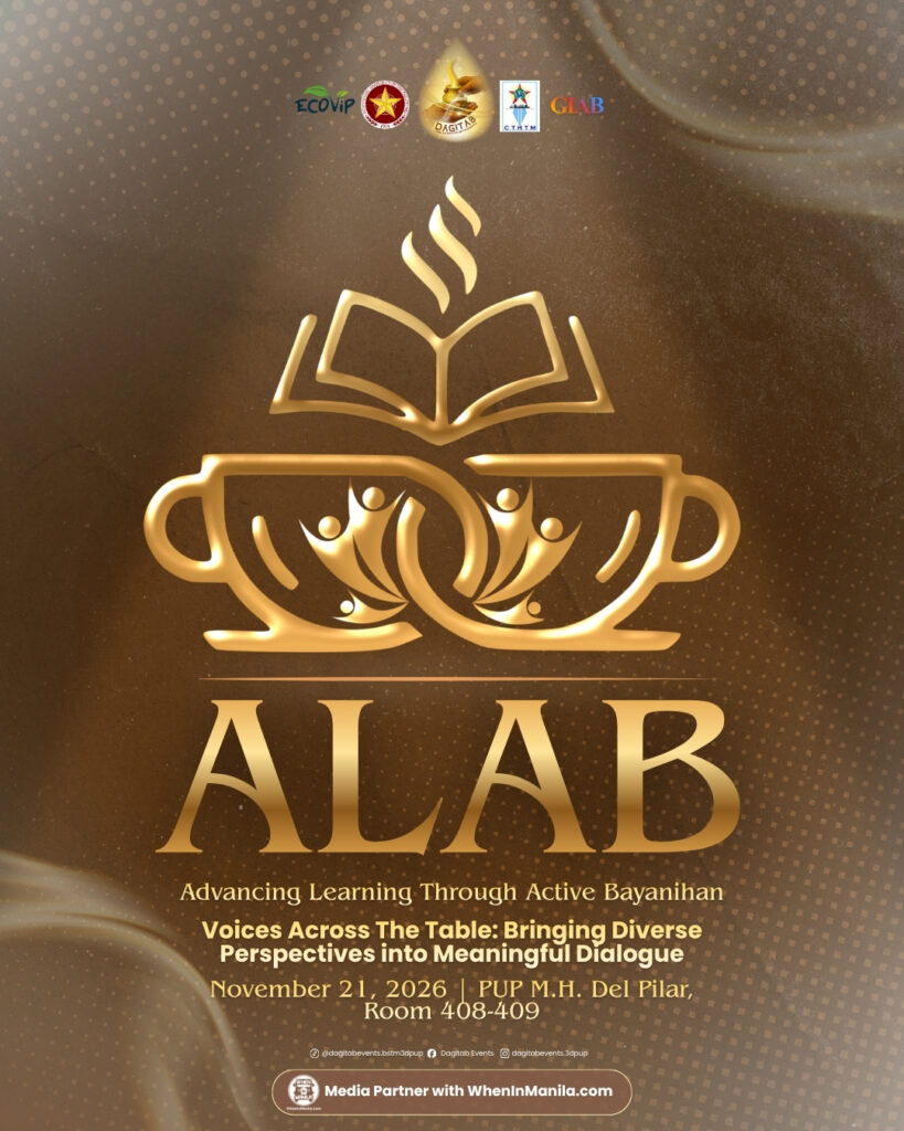 PUP Students Present A.L.A.B. and SALIN Events on Education and Heritage 1 ALAB