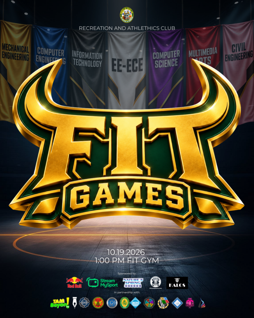 FEU Tech Launches FIT Games 2026 to Unite Eight Academic Programs 1 FIT GAMES POSTER