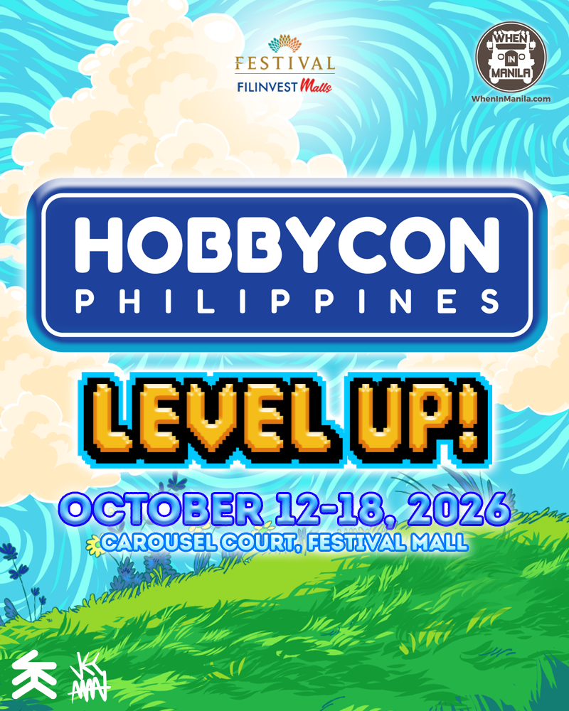 HobbyCon PH ‘LEVEL UP!’ Returns to Festival Mall Alabang This October 1 HOBBYCON WHENINMANILA POSTER
