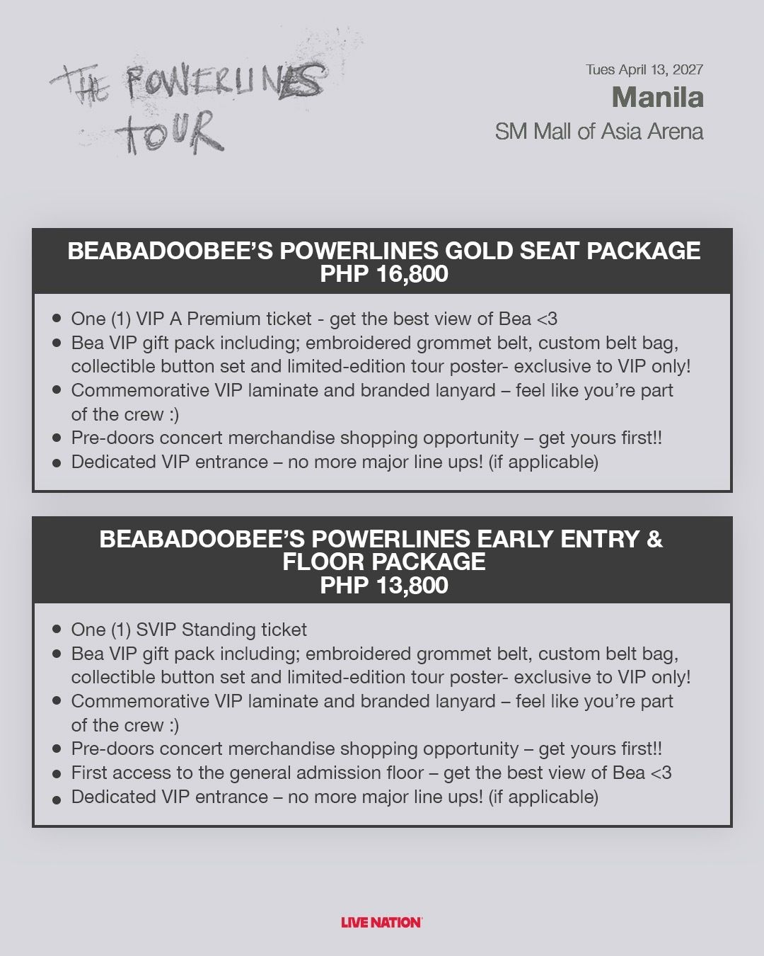 Beabadoobee Live in Manila 2027: Ticket Prices and Seat Plan Announced 3 HUZEvEaXUAA0GZ7
