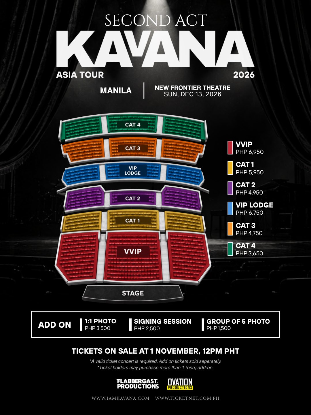 Kavana Live in Manila 2026: Ticket Prices and Seat Plan Announced 2 HVcUbCubAAArPOG