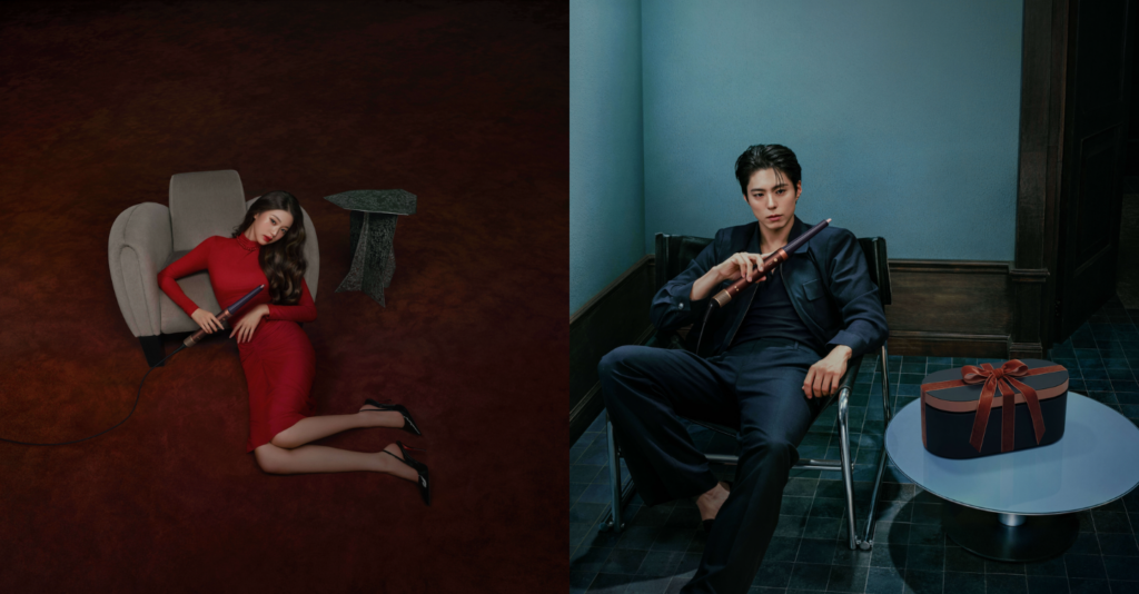 Jang Won Young, Park Bo Gum Show Off Festive Glam Hair Looks 1 Dyson Asia Pacific ambassadors Jang Wonyoung, Park Bogum