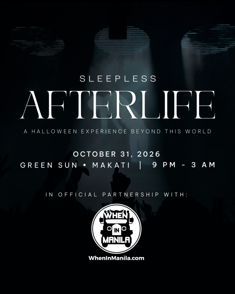 SLEEPLESS: Afterlife Brings Firebeatz and Electronic Music to Manila This Halloween 1 WHENINMANILA PARTNERSHIP POST