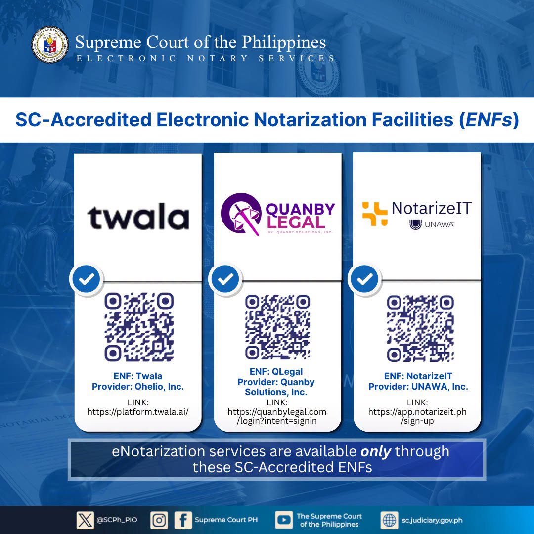 Supreme Court's eNotarization ENFs