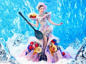 Home 8 Miss Global Philippines 2026 Jayvee Lyn Lorejo's halo-halo–inspired national costume