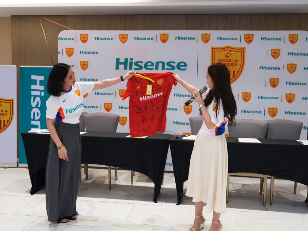 Hisense Philippines Partners With Manila Digger Football Club for New Era of Sports and Tech Synergy 2 hisense philippines manila digger football club jersey